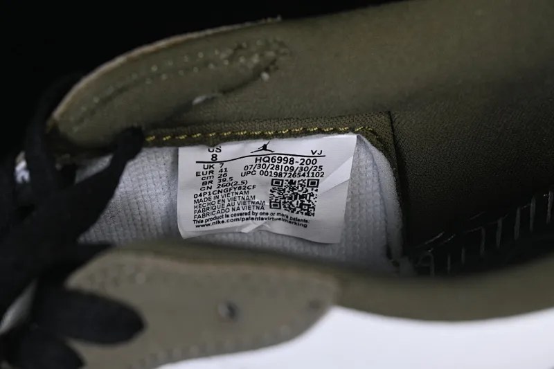 All categories Air Jordan Jordan series basketball shoes Air Jordan 1 Low Z version Travis Scott x Air Jordan 1 Low OG AJ1 Joe 1 undercut low top HQ6998-200